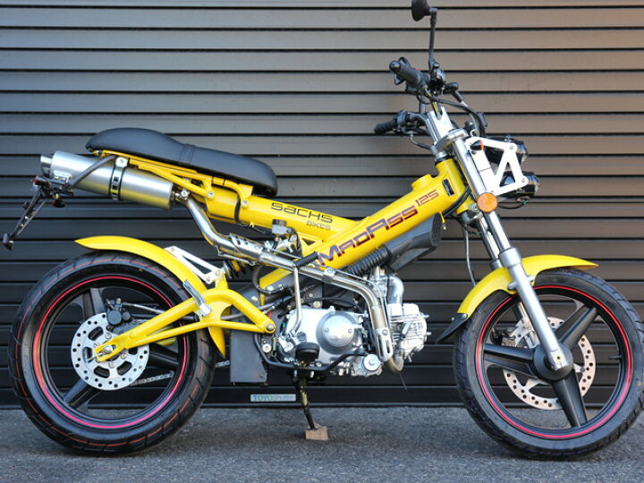 楽天市場 ザックスバイクsachsマダス125整備済完成車両 Madass125 125ccバイク二輪二人乗り新車sachs Y Icebear