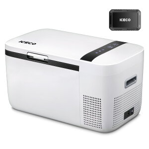 ICECO GO20G/W |[^u①+obe[ Zbg 20L -18`10 5Niۏ ԍڗ① }Ⓚ Av ܂h~hA 3WAYdΉ DC12V/24V AC100V ԍڗp①Ⓚ É Ԓ AEg