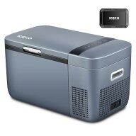 ICECO GO20G/W ポータブル冷蔵庫+バッテリー セット 20L -18℃～10℃ 5年品質保証 車載冷蔵庫 急速冷凍 …