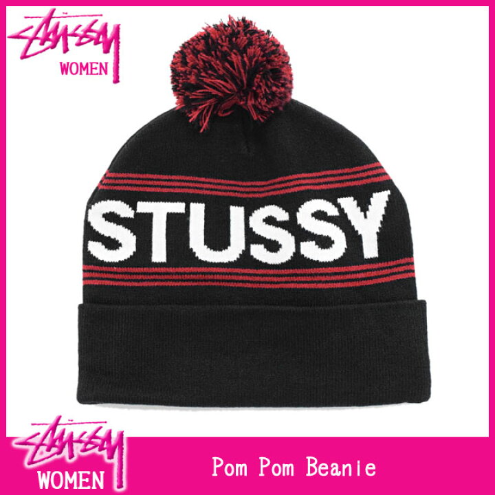 楽天市場】ステューシー STUSSY ニット帽 レディース WOMEN Pom Pom 
