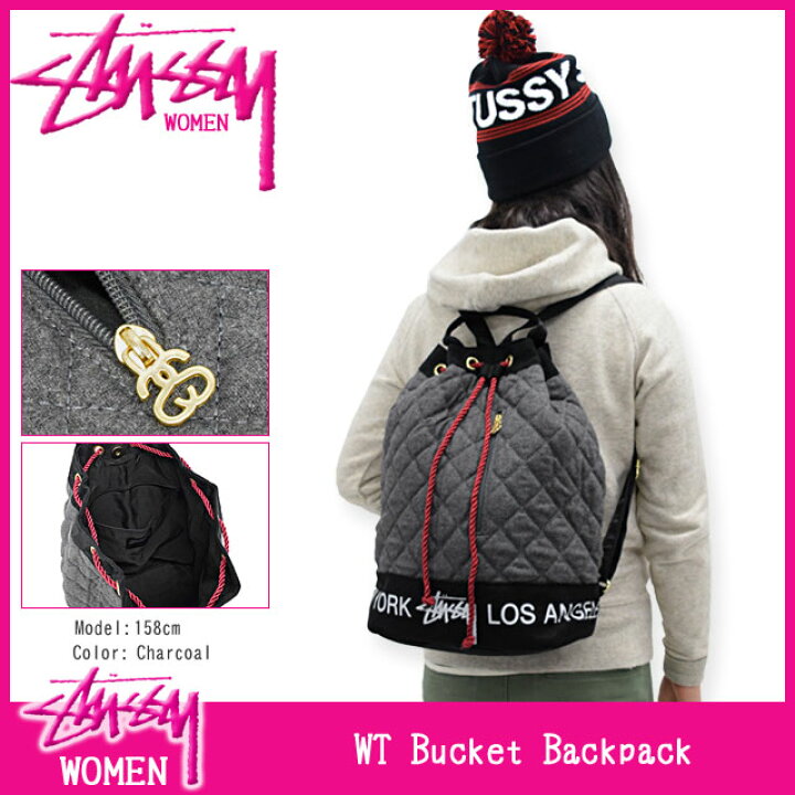 楽天市場 ステューシー Stussy リュック レディース Women Wt Bucket Stussy Backpack バックパック Daypack デイパック Bag バッグ ガールズ ウーマンズ ウィメンズ レディス Ladies Ladys Womens 女性用 ストゥーシー スチューシー Ice Filed Icefield Ice
