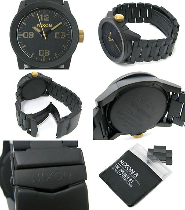 楽天市場】ニクソン nixon 腕時計 ザ プライベート SS Matte Black 