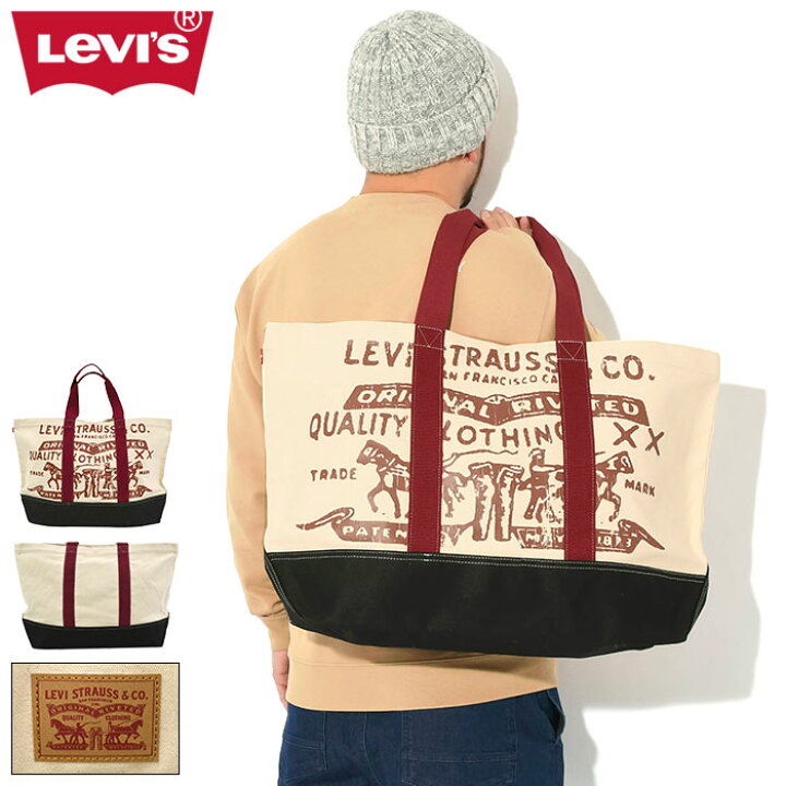 楽天市場】リーバイス Levis トートバッグ ツー ホース ナチュラル 