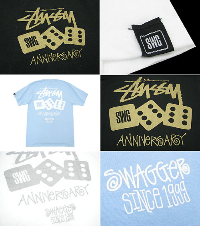 楽天市場】ステューシー STUSSY×SWAGGER 12th Anniversary Dice T 
