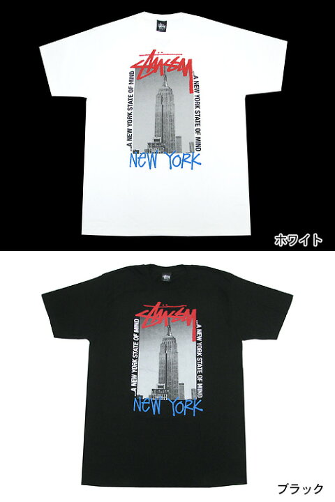 楽天市場】ステューシー STUSSY NY State Of Mind Tシャツ 半袖 NY限定 