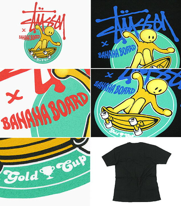 楽天市場】ステューシー STUSSY×BANANA BOARD×Lance Mountain Tシャツ 