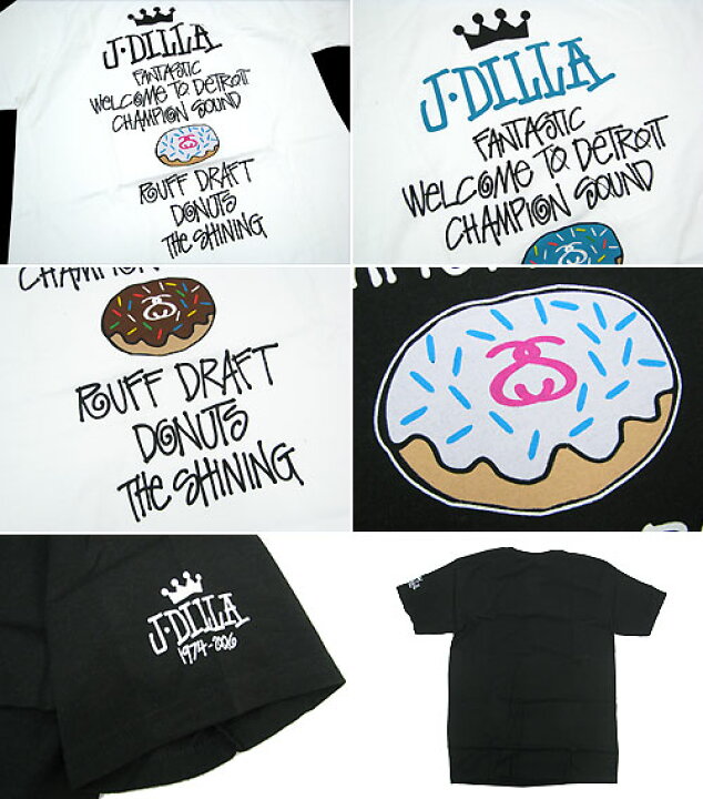 楽天市場】ステューシー STUSSY×J.Dilla WT Tシャツ 半袖 コラボ 