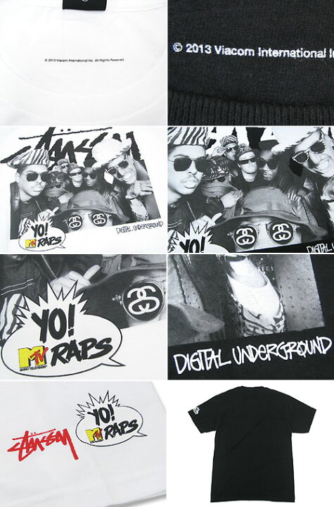 楽天市場】ステューシー STUSSY×Yo! MTV Raps Digital Underground T 