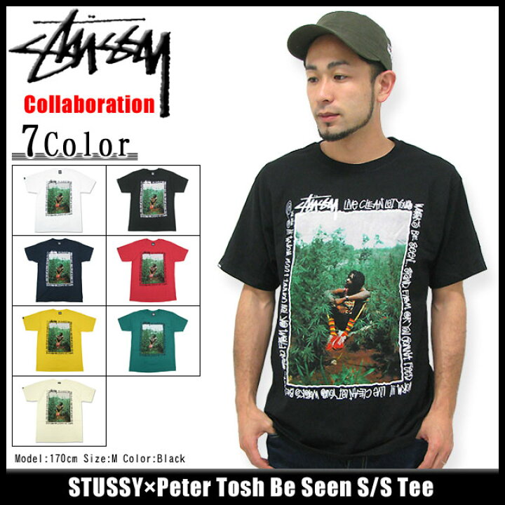 楽天市場】ステューシー STUSSY×Peter Tosh Be Seen Tシャツ 半袖 