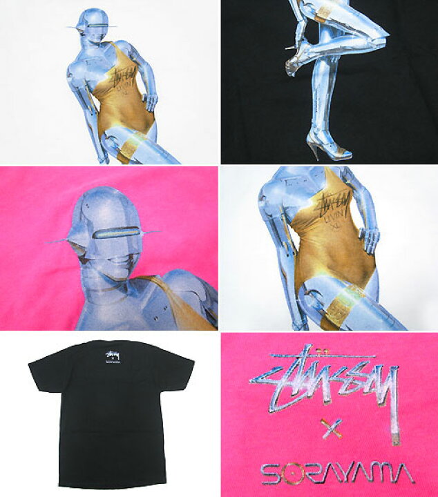 楽天市場】ステューシー STUSSY×Hajime Sorayama Swimsuit Robot T 