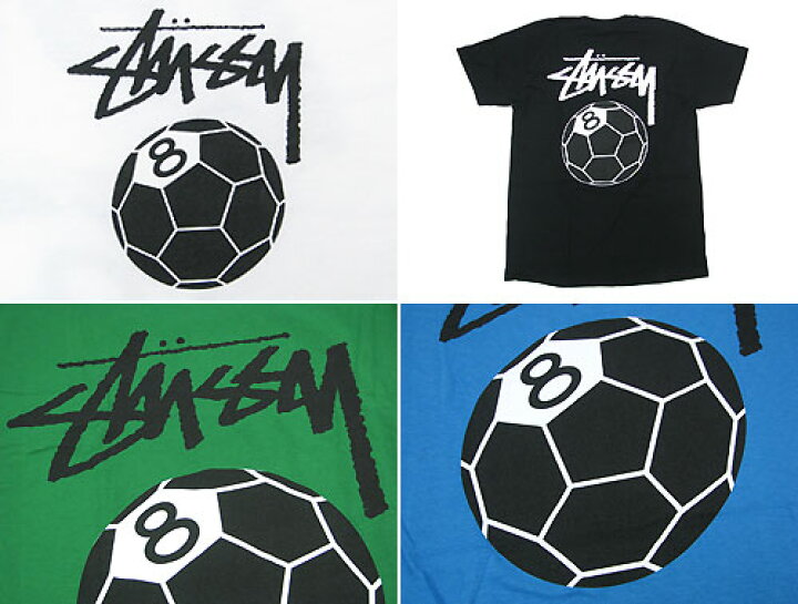 楽天市場】ステューシー STUSSY 8 Soccer Ball Tシャツ 半袖 NTRNTNL 