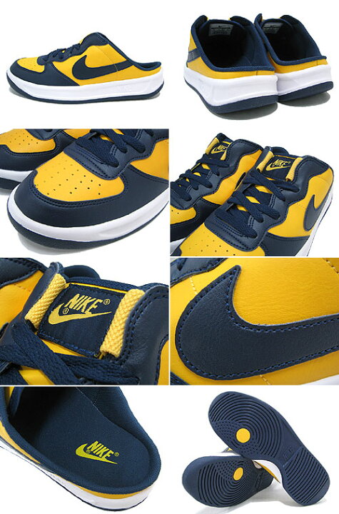 楽天市場】ナイキ NIKE スニーカー A 83 クロッグ Varsity Maize/Navy  