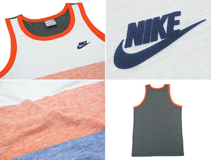楽天市場】ナイキ NIKE RU レトロ ストライプ タンクトップ(nike RU 