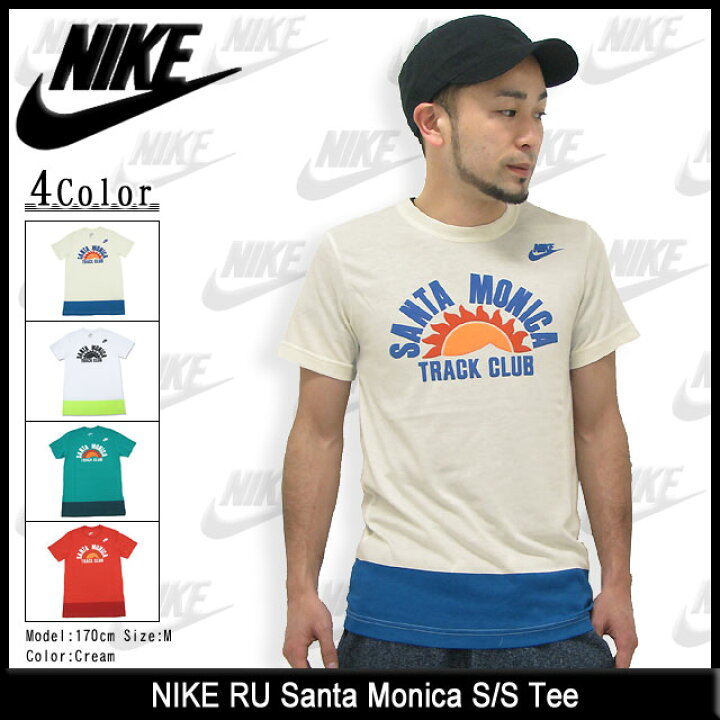 楽天市場】ナイキ NIKE RU サンタモニカ Tシャツ 半袖(nike RU Santa 