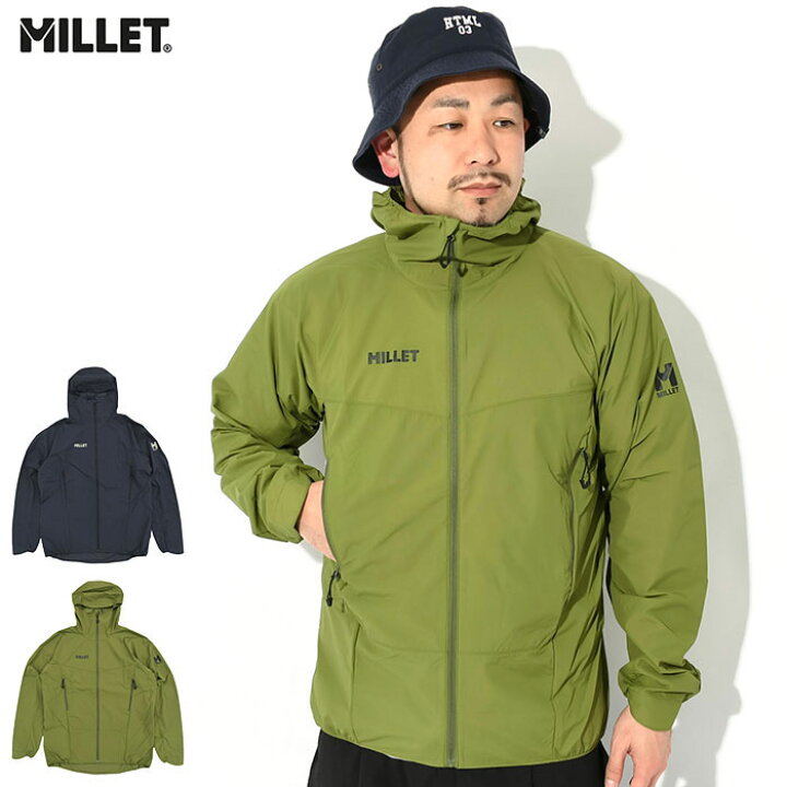 楽天市場】ミレー MILLET ジャケット メンズ 24SS ブリーズバリヤー  