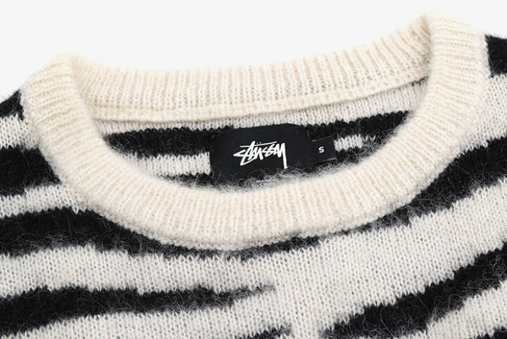 楽天市場】ステューシー STUSSY セーター メンズ Zebra Mohair(stussy 