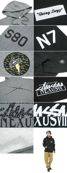 楽天市場】ステューシー STUSSY×NEXUS VII Rainy N7 パーカー プル 