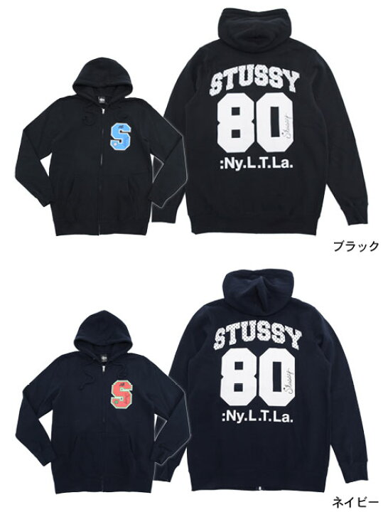 楽天市場】【デッドストック】ステューシー STUSSY S80 Varsity ジップ 