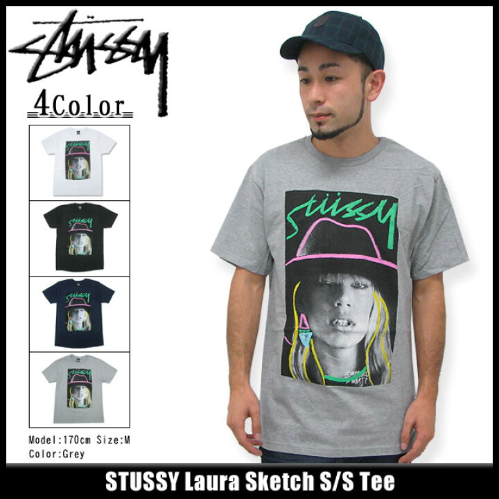 楽天市場】ステューシー STUSSY Laura Sketch Tシャツ 半袖(stussy tee 