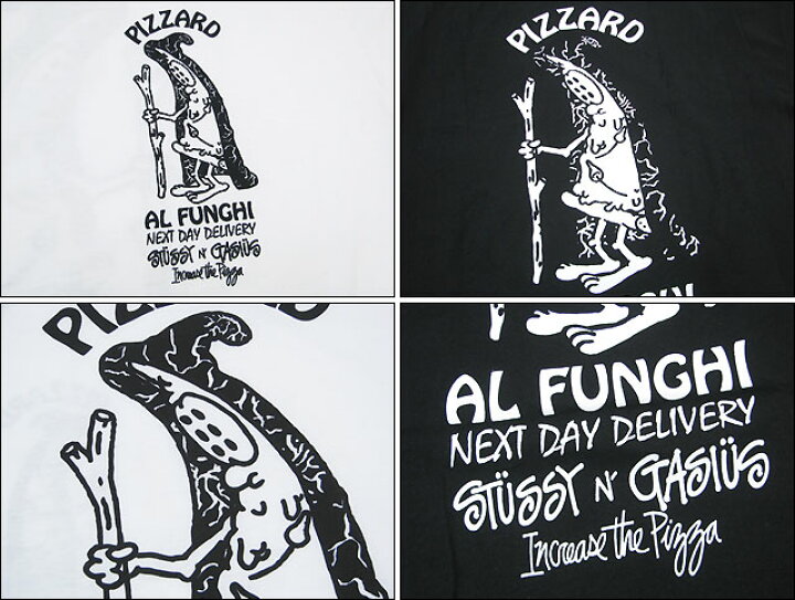 楽天市場】ステューシー STUSSY×GASIUS Gasius Pizzard Tシャツ 半袖 