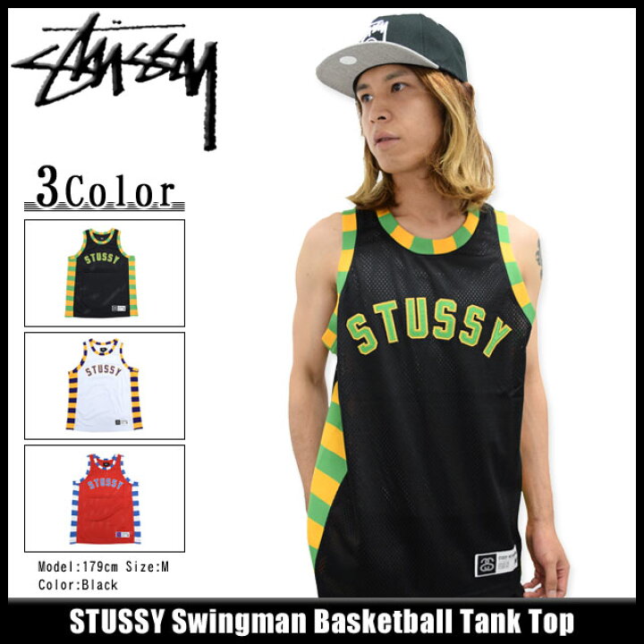 楽天市場】ステューシー STUSSY タンクトップ メンズ Swingman 