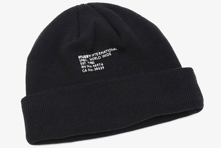 楽天市場】ステューシー STUSSY ニット帽 Printed Mil Watch Cap 