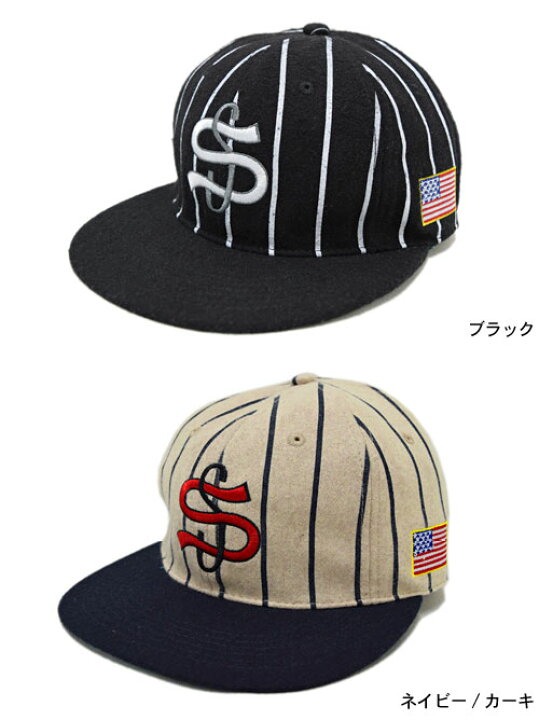 楽天市場】ステューシー STUSSY×EBBETS FIELD FLANNELS キャップ 帽子 