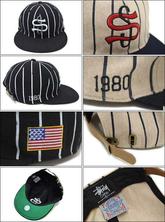 楽天市場】ステューシー STUSSY×EBBETS FIELD FLANNELS キャップ 帽子 