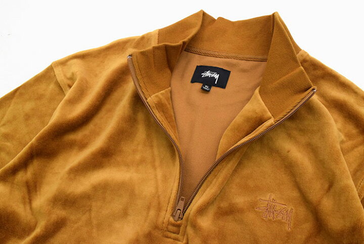 楽天市場】ステューシー STUSSY カットソー 長袖 メンズ Velour Zip 