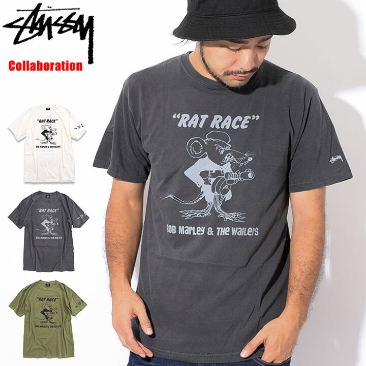 楽天市場】ステューシー STUSSY Tシャツ 半袖 メンズ Bob Marley Rat 