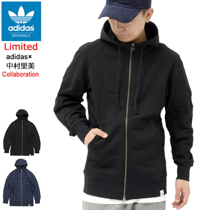 楽天市場 アディダス Adidas パーカー ジップアップ メンズ 中村里美 エックスバイオー フル ジップ フーディ コラボ オリジナルス Adidas Xbyo フード ジップパーカー フルジップ スウェット Zip Up Hoody Parker トップス メンズ Bq3091 Ice Field アイス