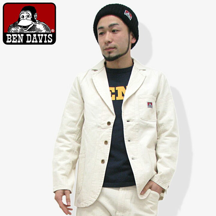 楽天市場】ベンデイビス BEN DAVIS ネップ ヘリンボーン ラペルド 