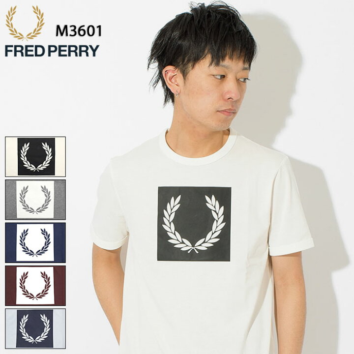 楽天市場】フレッドペリー FRED PERRY Tシャツ 半袖 メンズ プリン