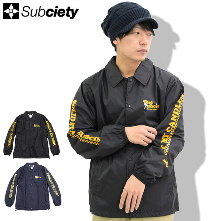 楽天市場】サブサエティ Subciety ジャケット メンズ リチウム コーチ 