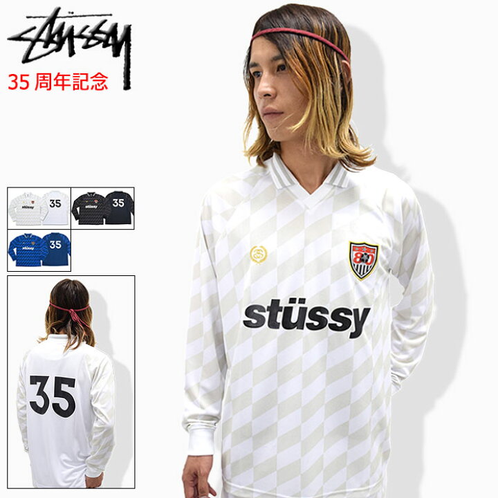 楽天市場】ステューシー STUSSY シャツ 長袖 メンズ Soccer Jersey 