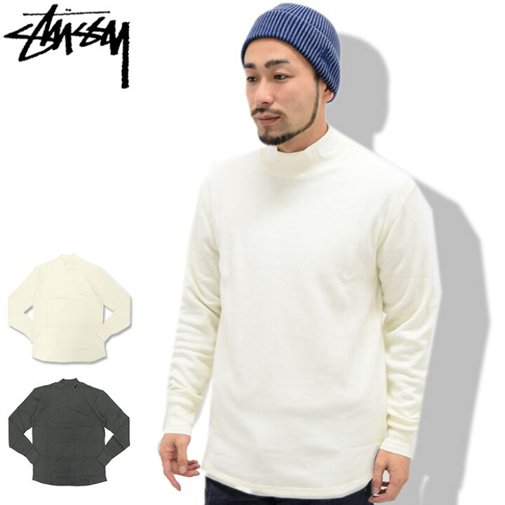 楽天市場】ステューシー STUSSY カットソー 長袖 メンズ Mock Thermal 