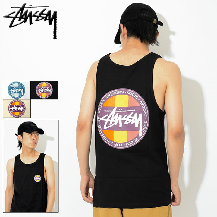 楽天市場】ステューシー STUSSY タンクトップ メンズ Reggae Surf Dot 