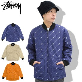 ステューシー STUSSY ジャケット メンズ Work ( stussy JKT キルティングジャケット 中綿 JACKET JAKET アウター ジャンパー・ブルゾン メンズ・男性用 115372 USAモデル 正規 品 ストゥーシー スチューシー ) ice field icefield