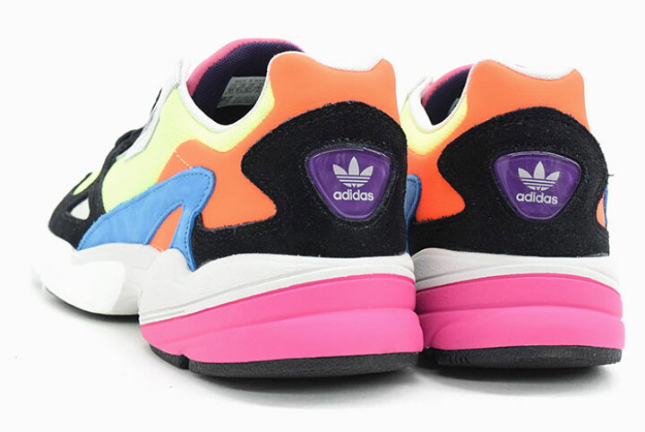 アディダス adidas スニーカー レディース メンズ ウィメンズ ファルコン Hi-Res Yellow/Core Black オリジナルス(adidas WOMENS FALCON Originals adidasFALCON W ダッドシューズ ダッドスニーカー SNEAKER LADIES MENS・靴 シューズ SHOES CG6210) ice ... adidas アディダス メンズ スニーカー サイズ US_10.5(28.5cm) Halo Silver Acid Yellow