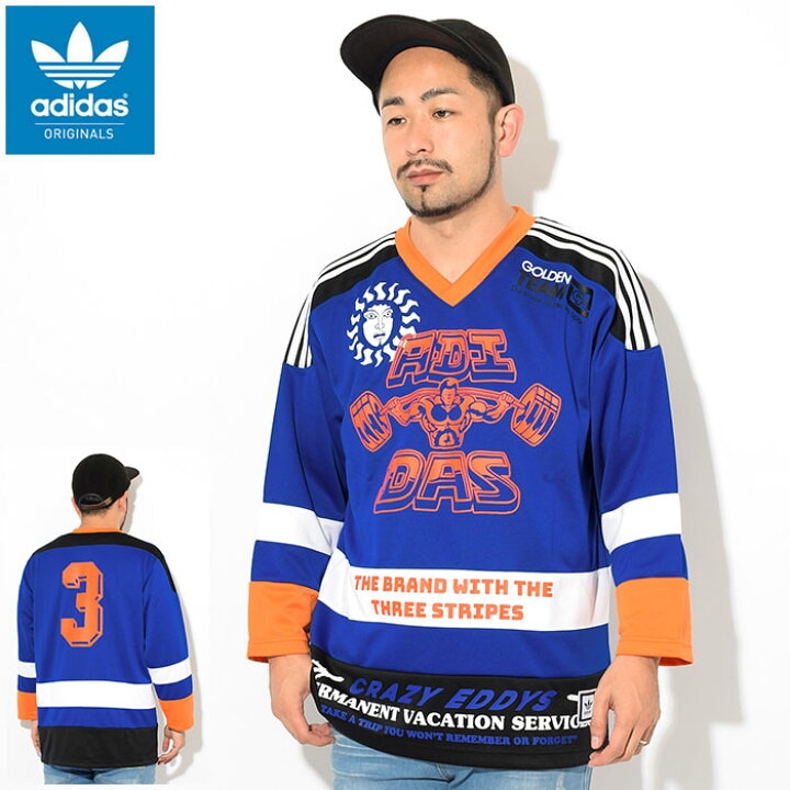 楽天市場】アディダス adidas カットソー 七分袖 メンズ ホッケー 