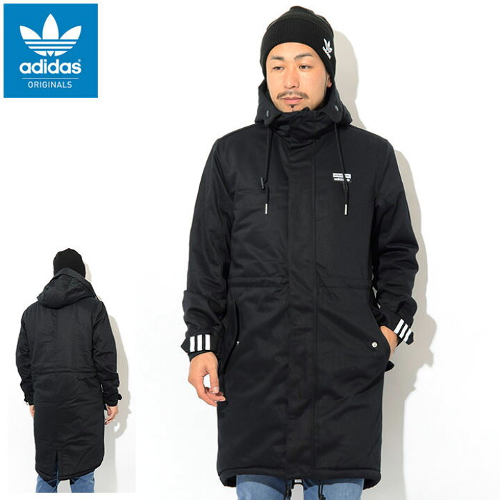 楽天市場】アディダス adidas ジャケット メンズ ロング パテッド 