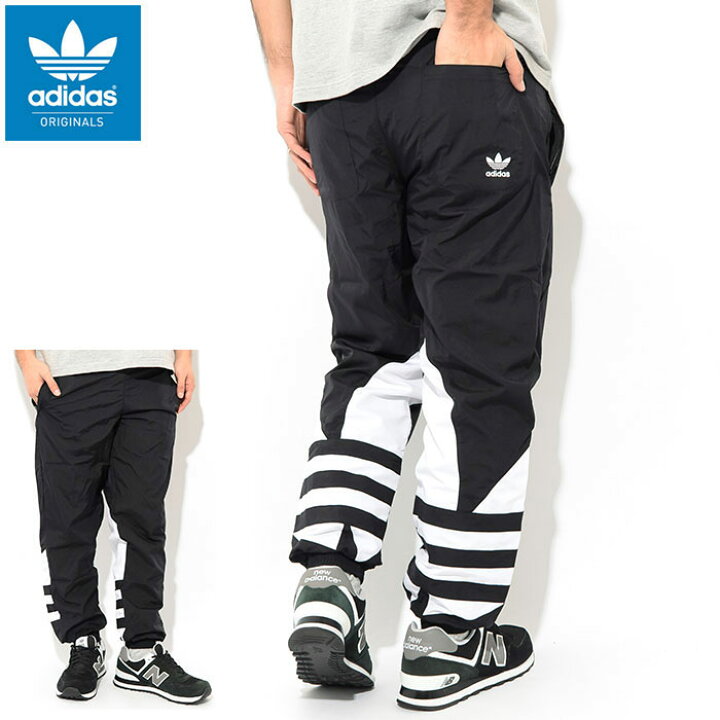 楽天市場 アディダス Adidas パンツ メンズ ビッグ トレフォイル トラックパンツ オリジナルス Adidas Big Trefoil Track Pant Originals ナイロンパンツ スポーツアパレル ボトムス Fm96 Ice Field アイスフィールド