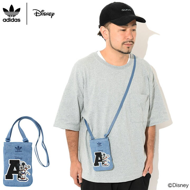 楽天市場 アディダス Adidas ポーチ ディズニー コラボ オリジナルス Adidas Disney Pouch Originals ショルダーバッグ ミッキーマウス メンズ レディース ユニセックス 男女兼用 Hk0144 M便 1 1 Ice Field Icefield Ice Field アイスフィールド