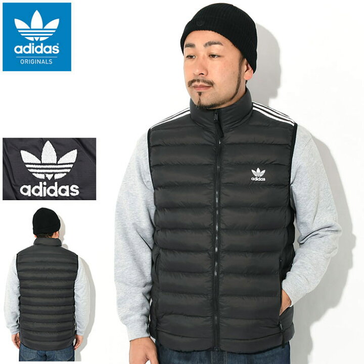 楽天市場】アディダス adidas ジャケット メンズ パデッド ベスト 
