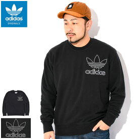 アディダス adidas トレーナー メンズ OUTL TREF クルー スウェット オリジナルス ( adidas OUTL TREF Crew Sweat Originals スエット トレナー トレイナー トップス メンズ 男性用 IU2350 ) ice field icefield