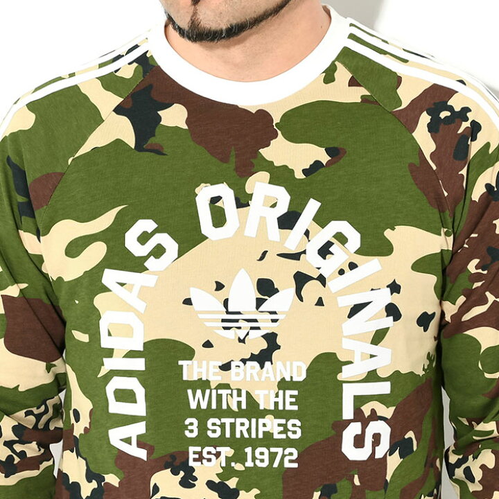 楽天市場】アディダス adidas ロンT Tシャツ 長袖 メンズ カモ カリ HF 