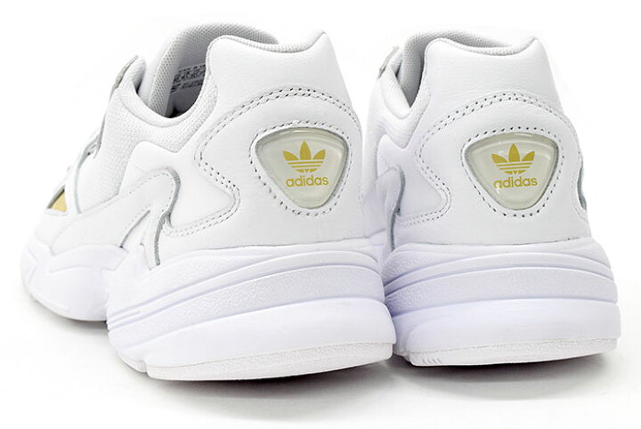 アディダス adidas スニーカー メンズ 男性用 ウィメンズ ファルコン Running White/Gold オリジナルス(adidas WOMENS FALCON Originals adidasFALCON W ダッドシューズ ダッドスニーカー ホワイト 白 SNEAKER MENS・靴 シューズ SHOES EE8838) ice field ... adidas アディダス メンズ スニーカー サイズ US_10.5(28.5cm) Halo Silver Acid Yellow