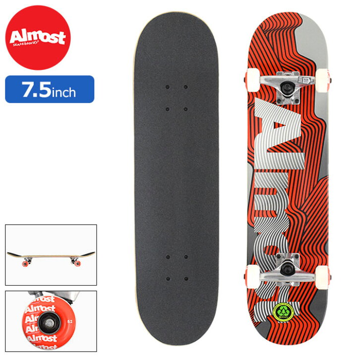楽天市場】オルモスト ALMOST スケボー スケートボード コンプリート 