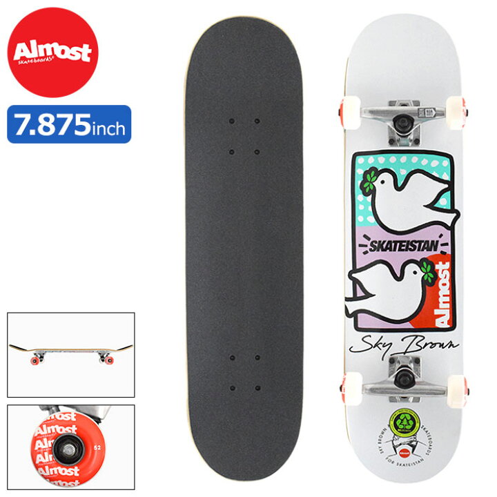 楽天市場】オルモスト ALMOST スケボー スケートボード コンプリート