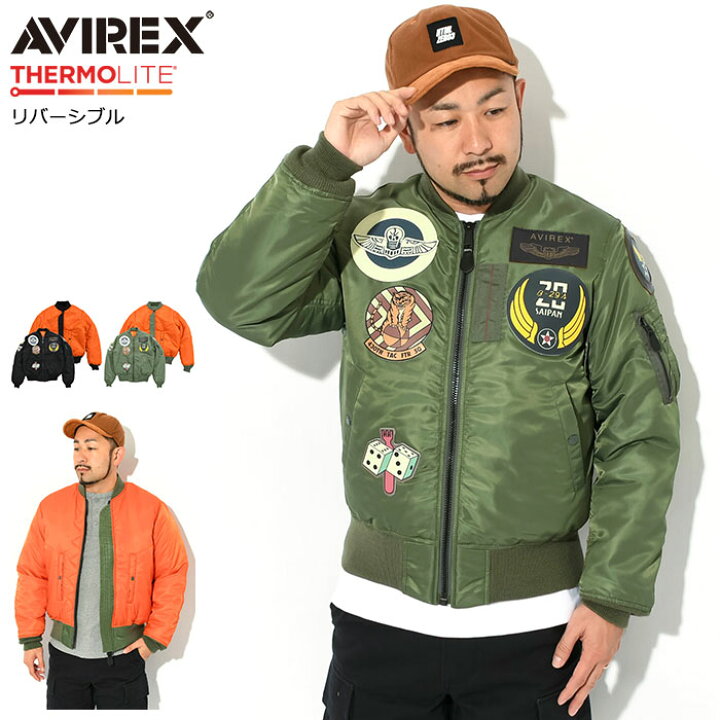 楽天市場】【ポイント10倍】アビレックス AVIREX ジャケット メンズ 